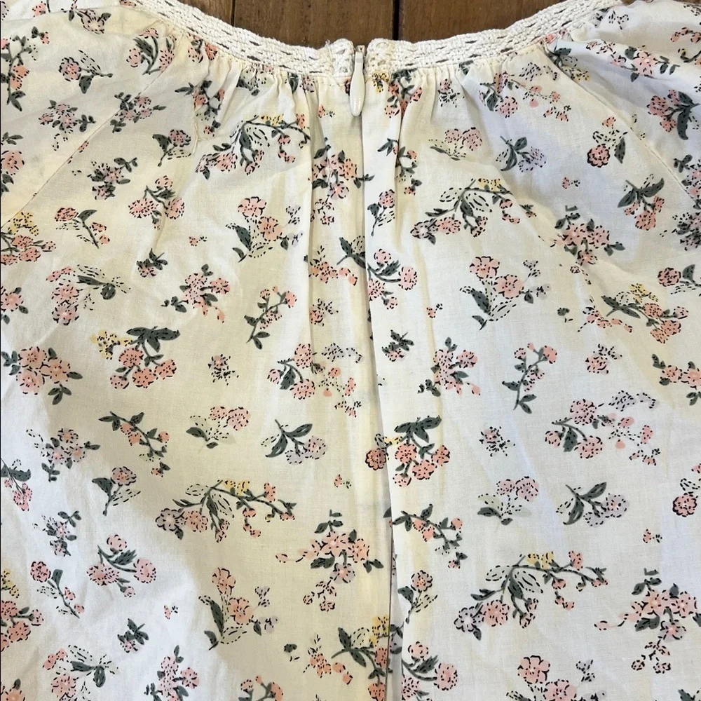 Belati floral blouse and midi skirt set girls 14 modest Prairiecore Cottagecore